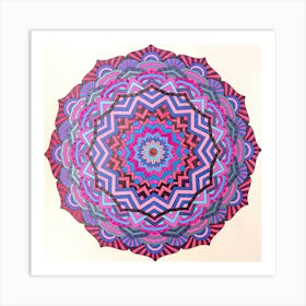 Mandala Nimbus Art Print