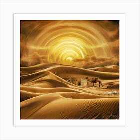 Sahara Desert Art Print