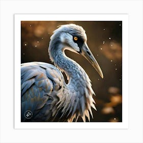 Heron Art Print