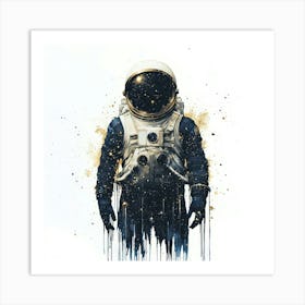 Astronaut Canvas Print.Generated AI. Wall Art Print 2 Art Print