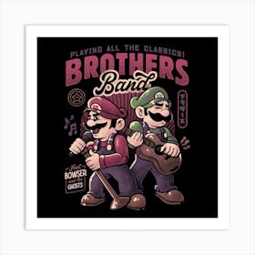 Bothers Band Square Art Print