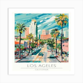 Los Angeles Art Print