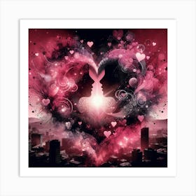 Heart Of Love Art Print