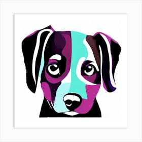 Dog Portrait 1 Art Print