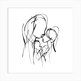 Mother And Child Art Print