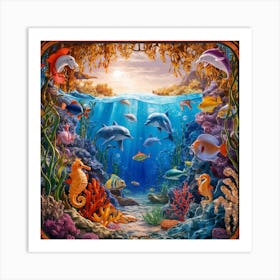 Under The Sea 2 Art Print