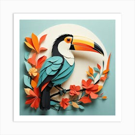 Minimalist, Toucan 1 Art Print