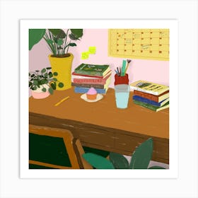 Home Office Art Print