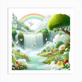 Fairytale Landscape 1 Art Print