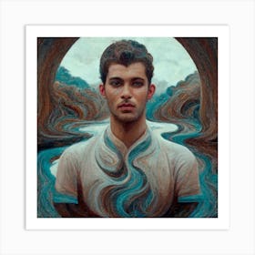 Man In A Dream Art Print