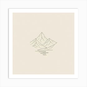 Mountains And Water 1 Art Print