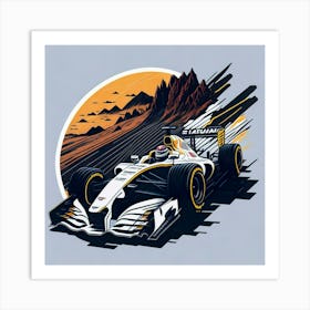 Artwork Graphic Formula1 (139) Art Print
