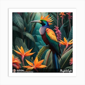 Bird Of Paradise Art Print