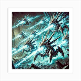 Crystal Wyrms Shard Storm Specialization Art Print