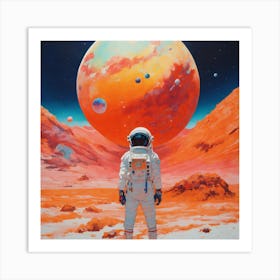 'Mars' Art Print