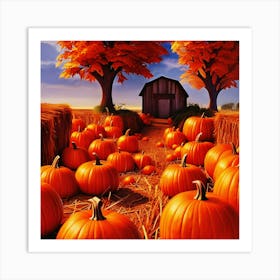 Happy halloween Illustration Spooky Horror devi background10 (11) Art Print