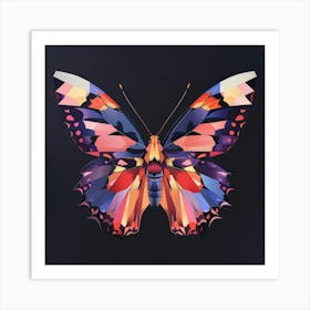 Butterfly Abstract Art Print