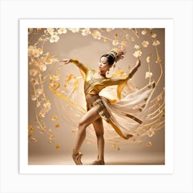 Thai dancer 1 Art Print