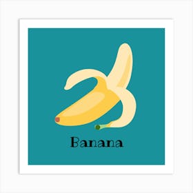 The Banana Art Print