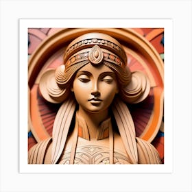 Egyptian Goddess 2 Art Print