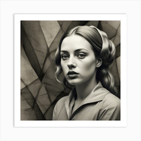 Portrait Of A Woman 2 Art Print