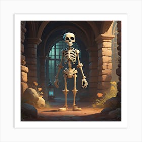 Eternal Bones 2 Art Print