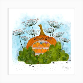 Pumpkin Store. 1 Art Print