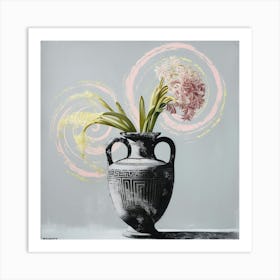 Flowers in a vase 1 1 Art Print