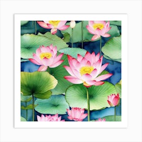 Lotus Flower 76 Art Print