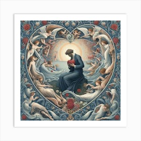 Angels In The Heart Art Print