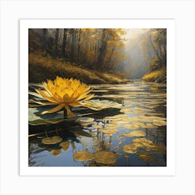 Water Lily Art Print