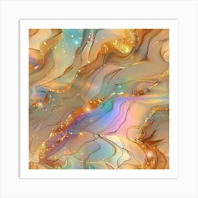 Luxe Marble (2) Art Print