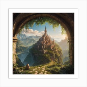 Fantasy world  Art Print