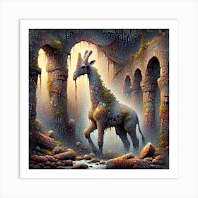 Giraffe Art Print