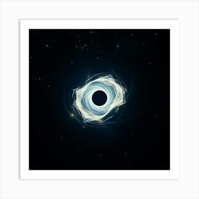 Black Hole 2 Art Print