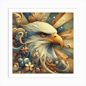 Creative Wild Animal Representation 15 Art Print