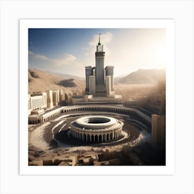 Islamic Holy City Art Print