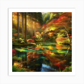 Autumn Forest 2 Art Print