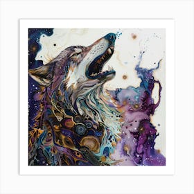 Supreme Wolf Art Print