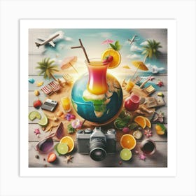 World Travel Art Print