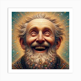 Man With A Beard Art Print