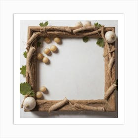 Rustic Frame Art Print