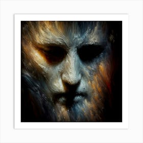 Face Of The Devil Art Print