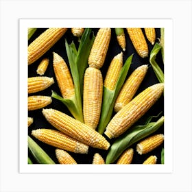 Sweetcorn As A Logo (65) Art Print