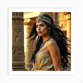 Beautiful Egyptian Woman Affiche