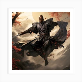 Samurai Warrior Art Print