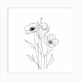 Poppies 66 Art Print