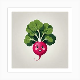 Beet logo 4 Art Print