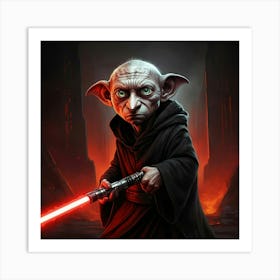 Darth Dobby Art Print