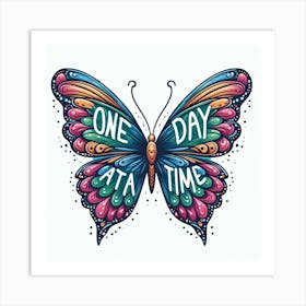 One Day At A Time 1 Art Print